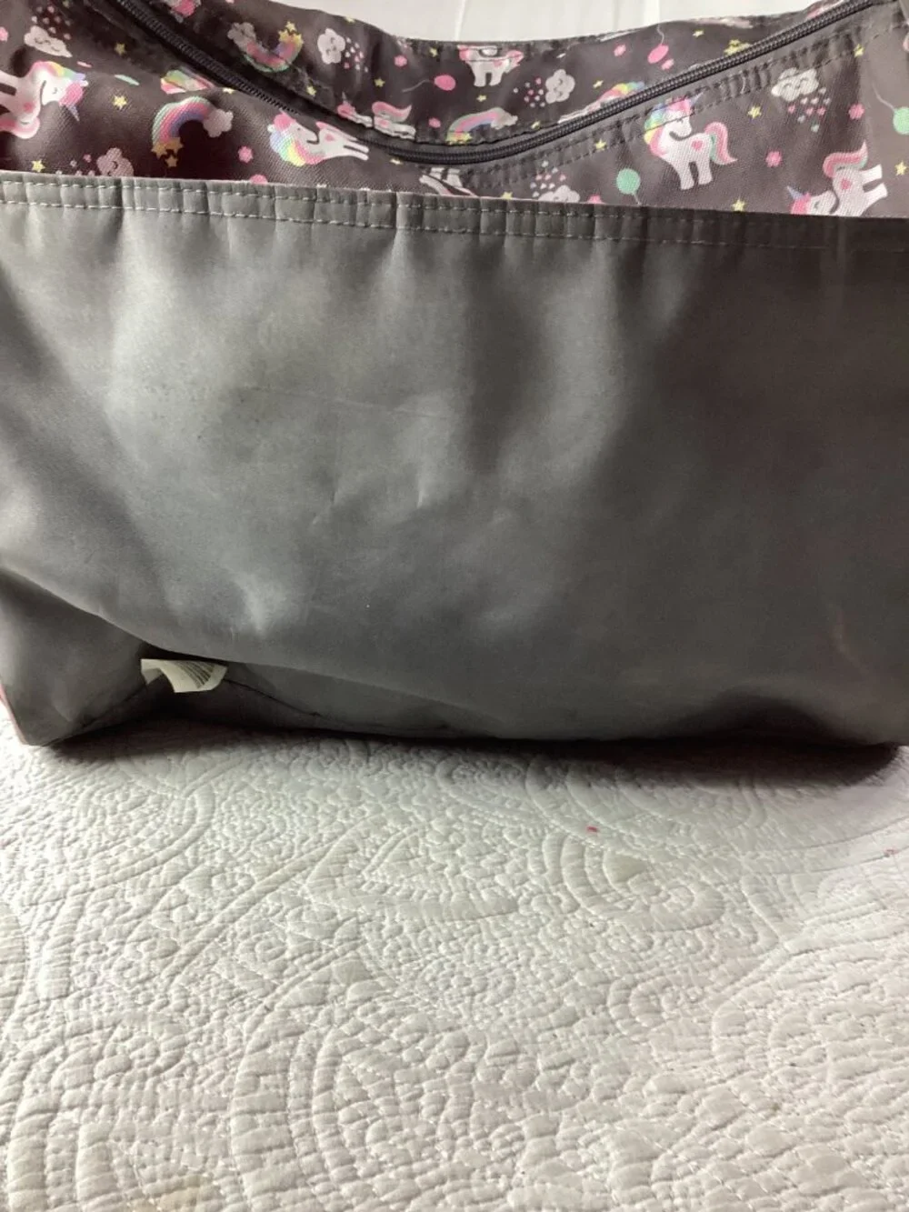 Baby Boom Unicorn-Themed Baby Diaper Bag* Adjustable Shoulder Strap*EUC